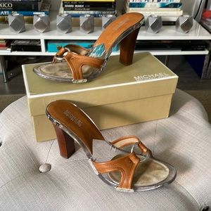 Michael lots size 11 high heal slide